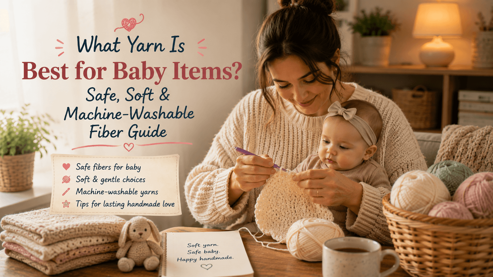 What Yarn Is Best for Baby Items? Safe, Soft & Machine-Washable Fiber Guide